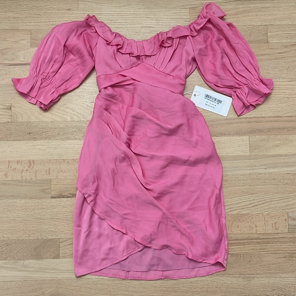 Hello Molly Make Your Moves Hot Pink Mini Dress Medium